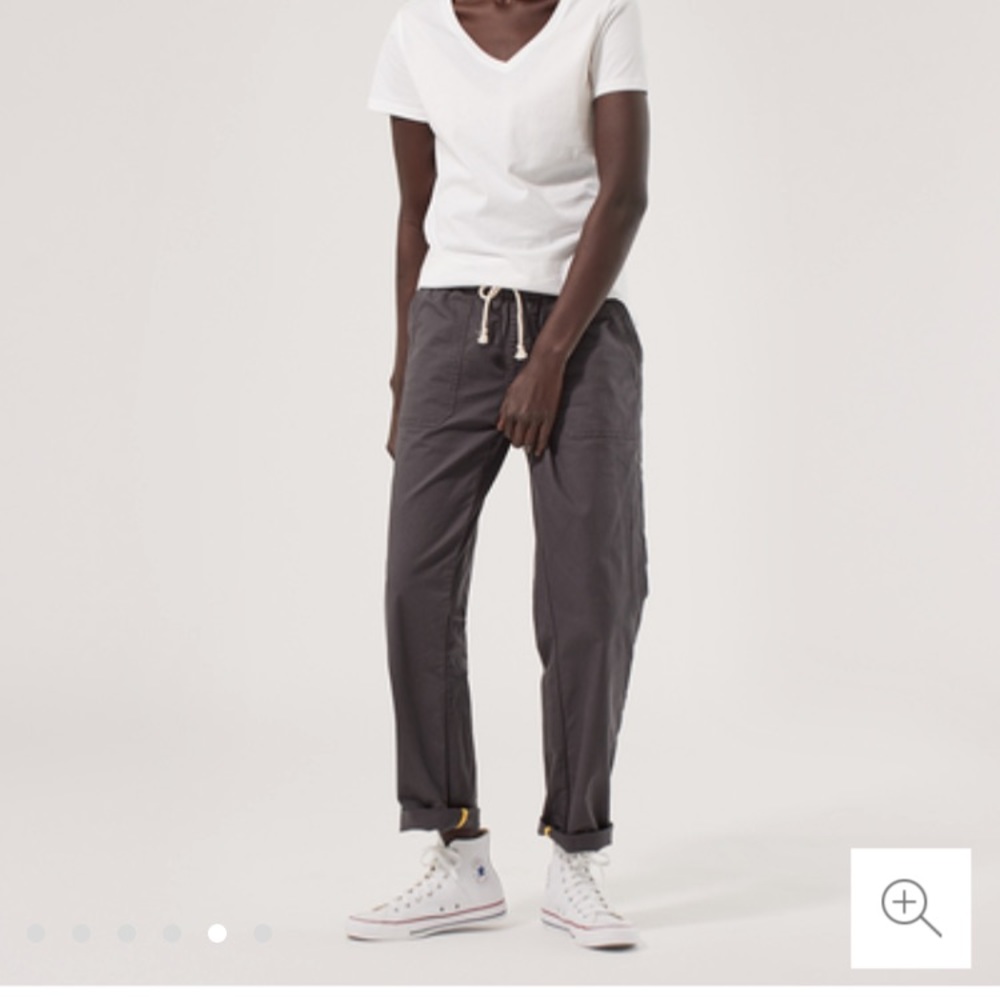 Pact woven organic cotton twill pants